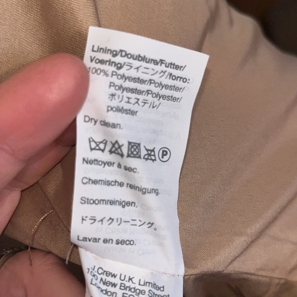 EUC J. Crew Wool like Pea Coat - Picture 9 of 10